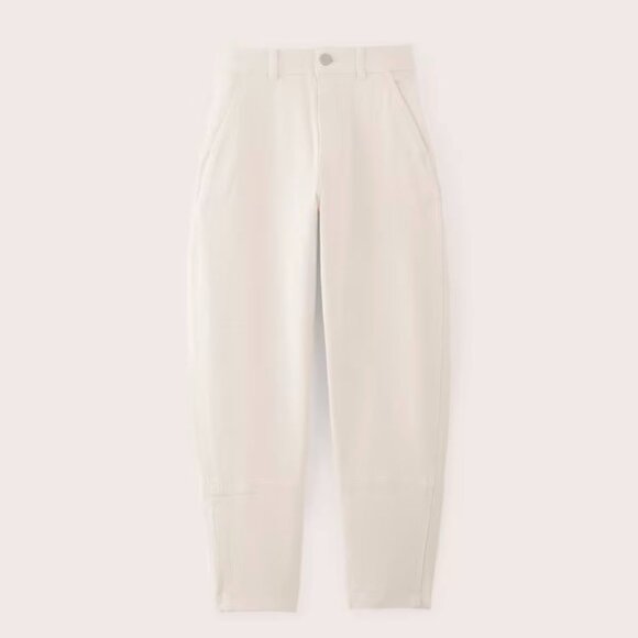 Everlane The Utility Barrel Pant in Bone - Size 14 - Picture 12 of 12